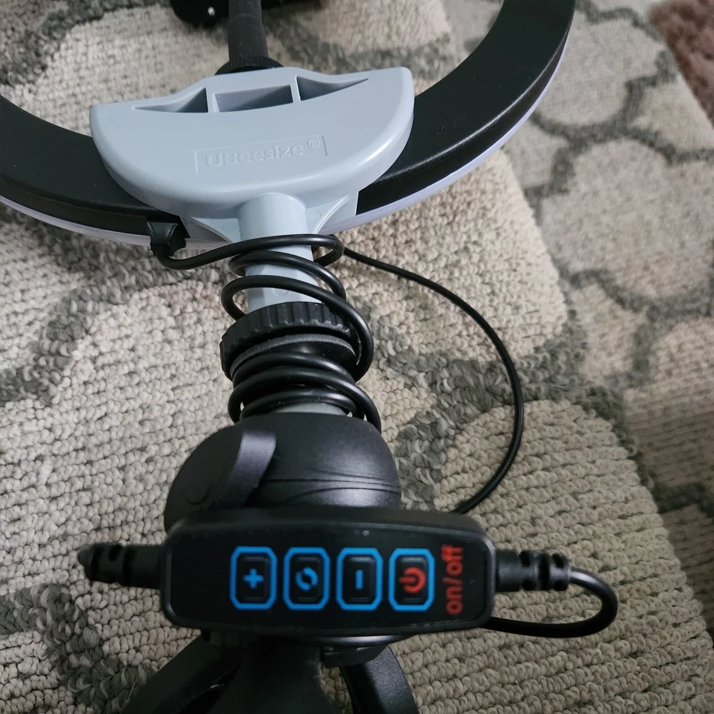 Adjustable Ring Light with Tripod